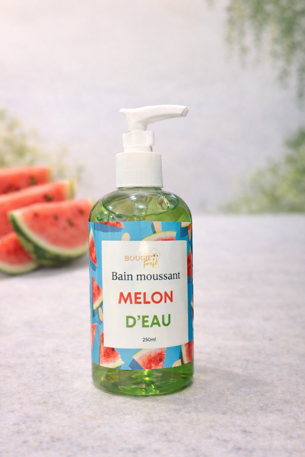 bain moussant melon d'eau